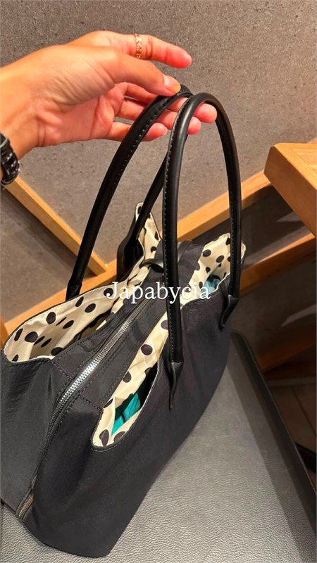 Cemplung Black Inner Polka